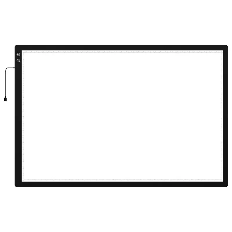 Drawing large copy table A1 charging three-color temperature led copy board, painting light transmission table