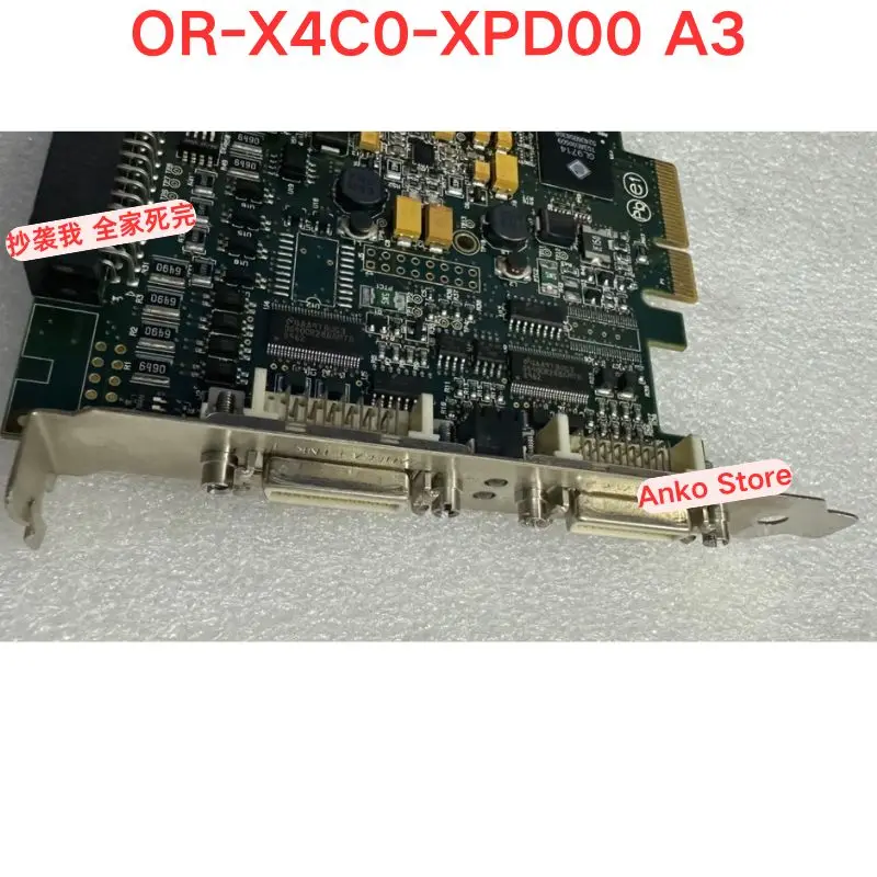 Second-hand test OK  OR-X4C0-XPD00 A3 Image Acquisition Card