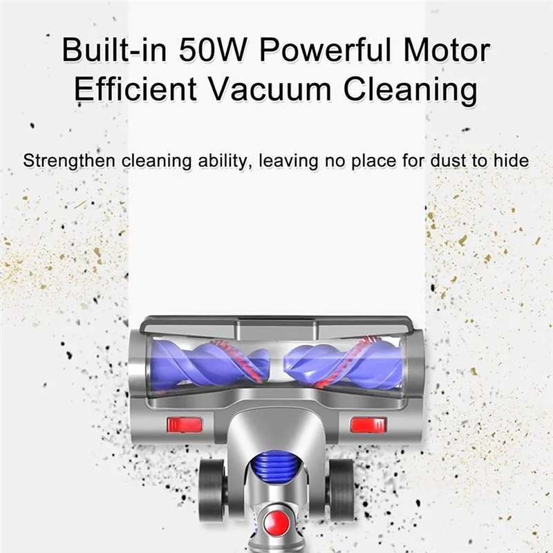 

A65Z For Dyson V7 V8 V10 V11 V15 Vacuum Cleaners Anti-Winding Bristle Roller Brush Cleaner Head Replacement Parts