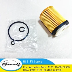 Oil Filter for Mercedes-BenzW176 A160B-Class W246 W242 B160 GLA180 GLA250 2701840125 2701800109