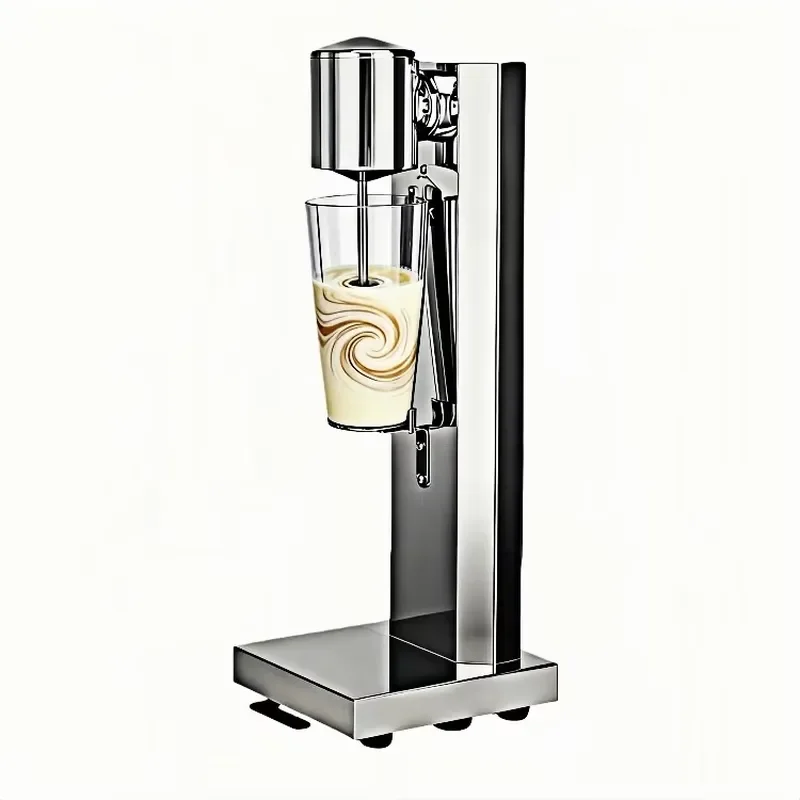 Automatic Stainless Steel Milkshake Machine Commercial Blender for Bubble Tea Shop High Speed Smoothie Maker Drink Mixing