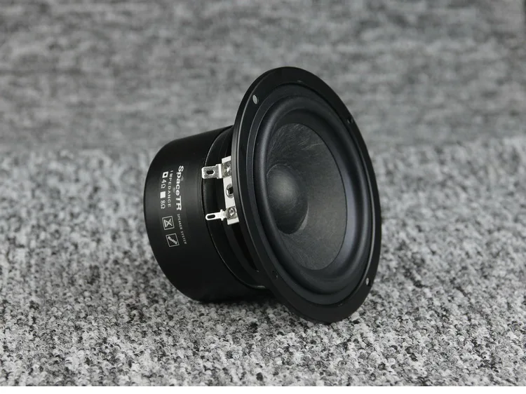 4 inch midrange speaker 4 8 ohm 25W audio amplifier sound speaker wool fiber cone speaker for home audio amplifier