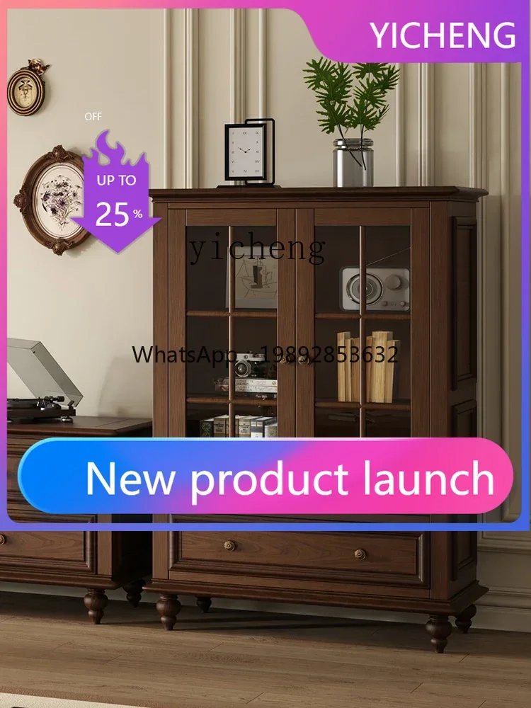 Gz Solid Wood Glass…