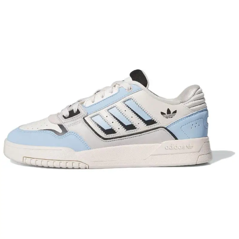 adidas originals Drop Step Skateboardschoenen Unisex Lage Blauw/Zwart/Wit Sneakers schoenen JI2073