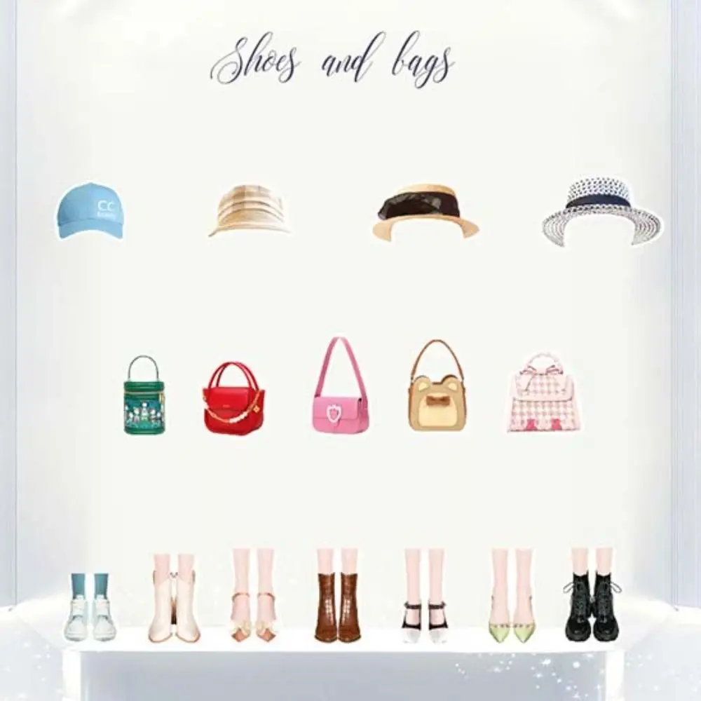 Erstellt Imagine Magnetische Dress Up Puppen Rollenspiel Magnet Kleidung Dress-Up Aufkleber Cartoon DIY Spielzeug Mädchen Prinzessin Aufkleber