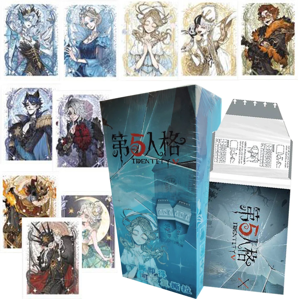 

Карты Identity VCollection, совместные игровые персонажи, классический стиль, отрывной дизайн, фотокарточки, семейный стол, игрушка в подарок