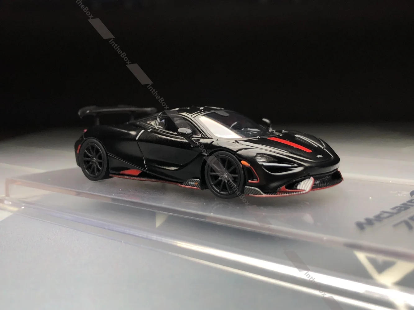 

Коллекционная модель автомобиля CM Model 1/64 765LT, черная, литая, ограниченная серия, хобби-игрушка