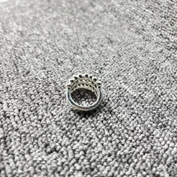 2022 New UNOde50 Fashion Electroplated 925 Silver  Creative Women's Holiday Ring Gift