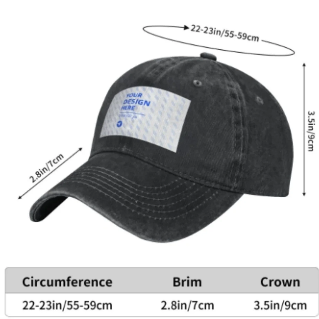 No Bike Today Print Unisex Baseball Cap Washed Cotton Casual Outdoor Golf Cap for Men Women view 5