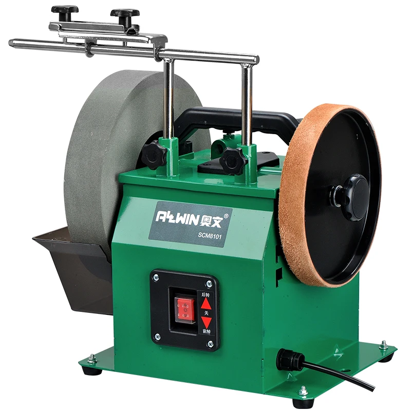 10 Inch Water Cooled Sharpening Machine Bench Grinder Multifunctional Belt Grinding Polishing Tool Sanding Machine