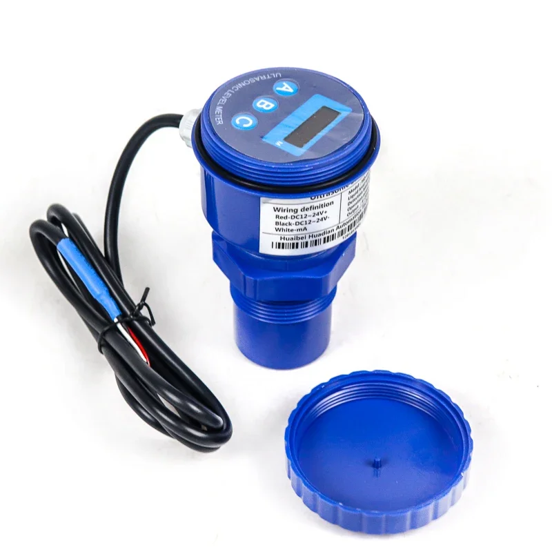 20M Non-Contact Ultrasonic Water Tank Level Sensor  Depth Measuring Instrument 0-10V