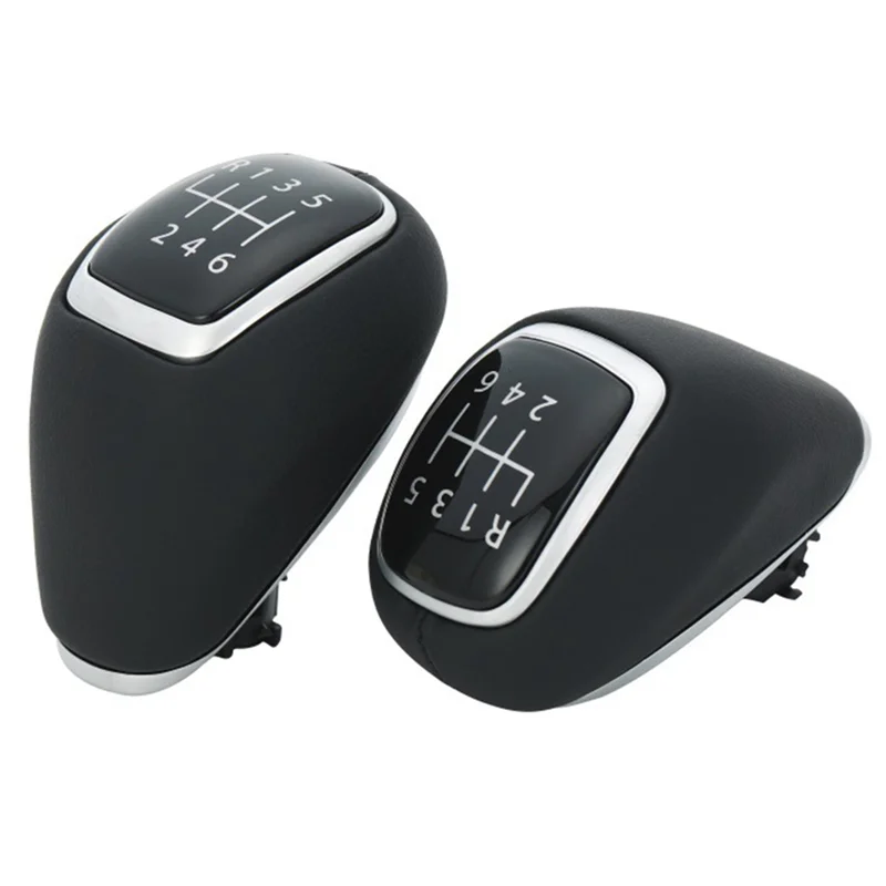 

Lasting 2 Pcs 6 Speed Gear Knob Handle Gear-Shift Knob For Hyundai I30 Elantra Solaris Venue 2016-2019 43711F2300 43711-F2300