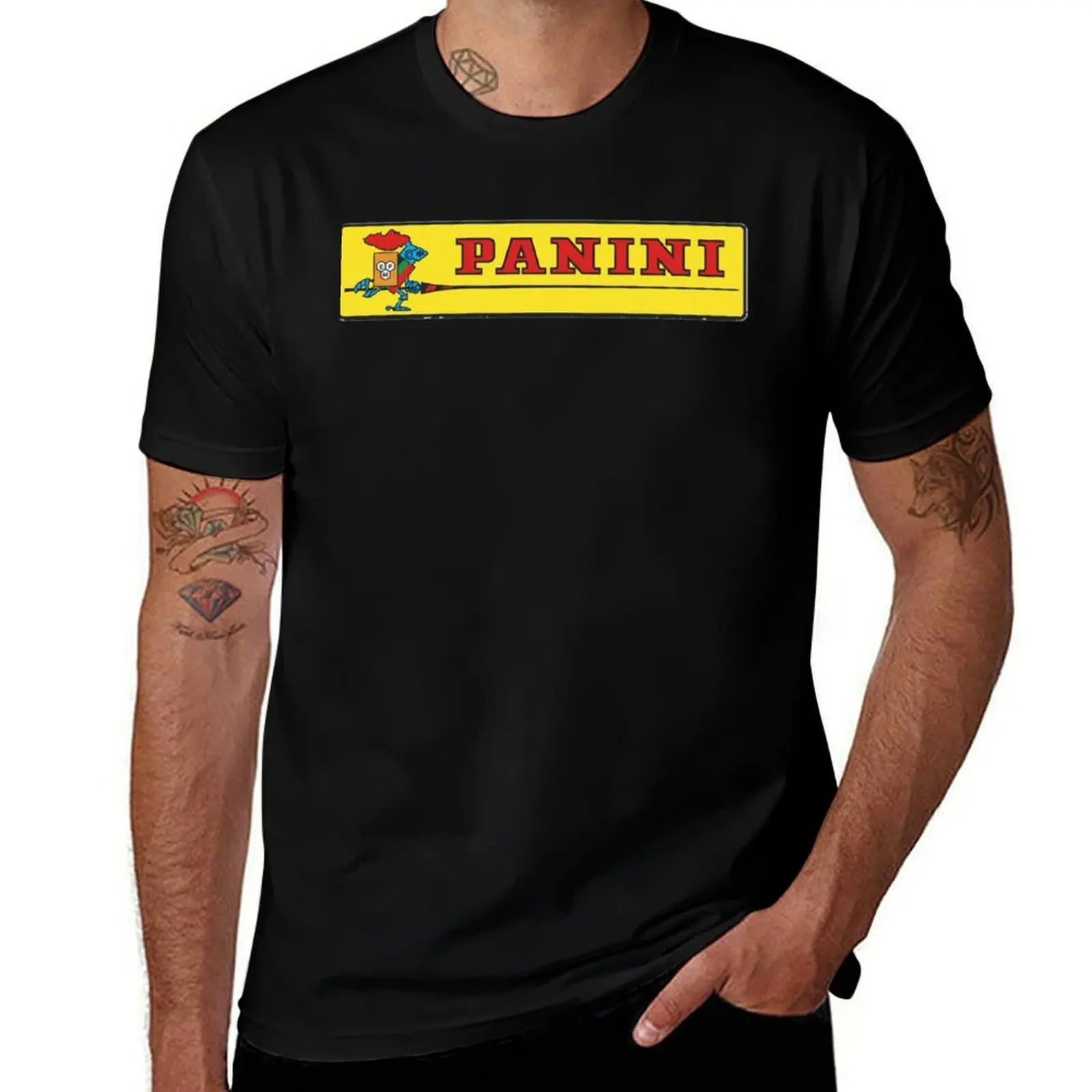 Panini Logo T-Shirt Independence Day Short Sleeve T-Shirt