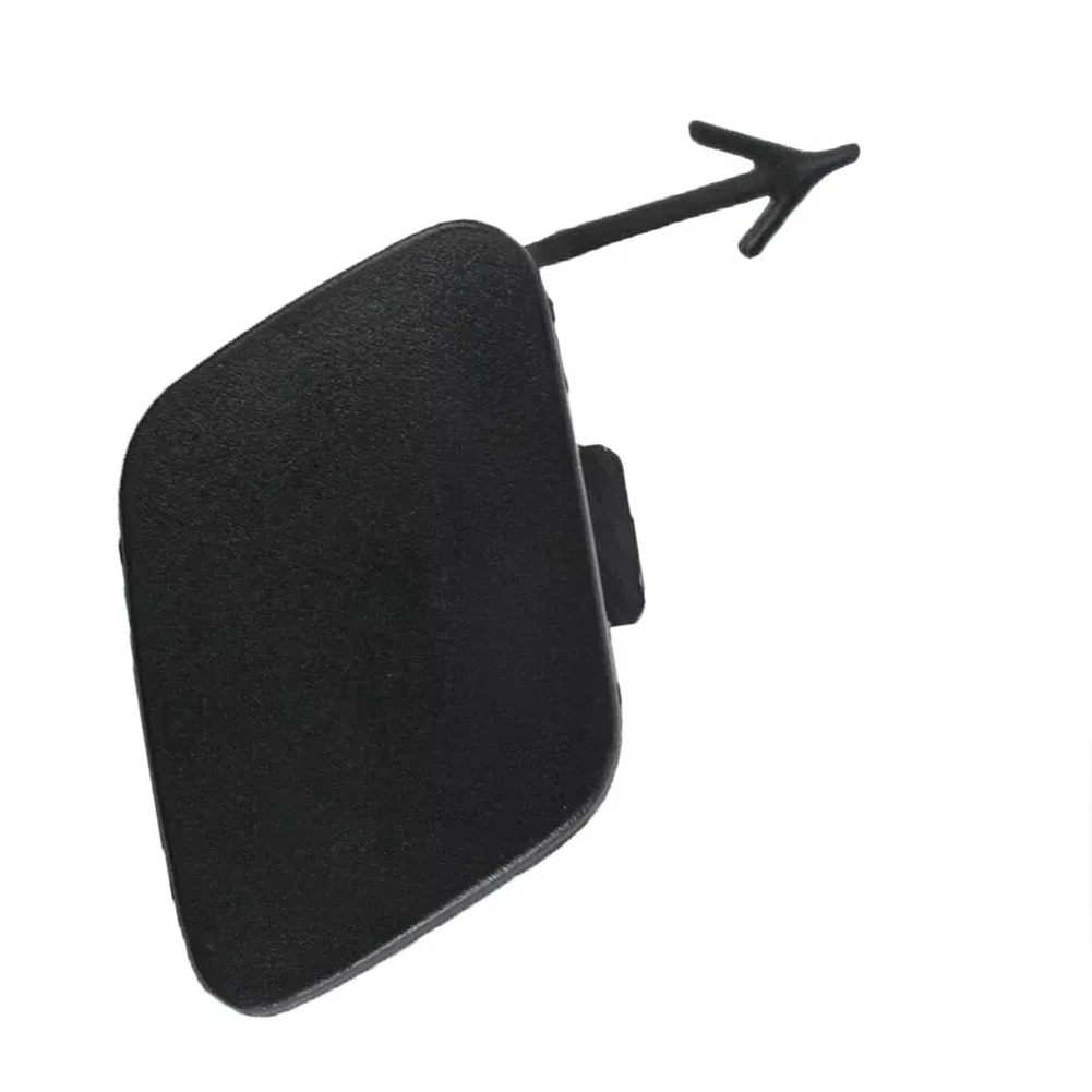 1PCS Front Bumper Tow Hook Trailer Eye Cover Cap For Q7 2016-2019 OEM Number 4M0807241 ABS Material Black Lasting High-strength