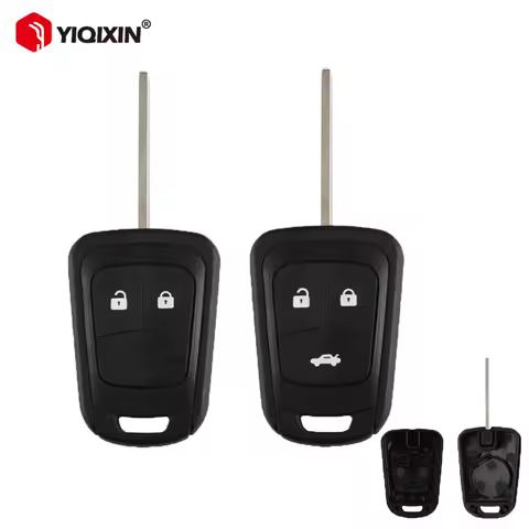 Remote Car Key Shell For Opel Vauxhall ASTRA J INSIGNIA ZAFIRA C MOKKA For Chevrolet AVEO Cruze Camaro Sonic Malibu No Logo