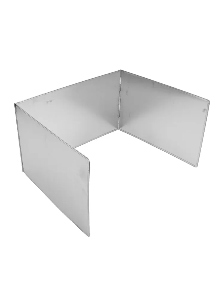 /Stainless /Steel /Foldable Camping Stove Windshield Large Wind Screen Windbreak For Outdoor Cooking Hiking Picnic BBQ Accessori