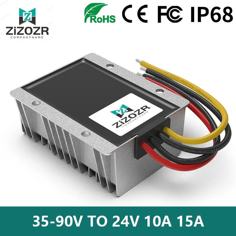 

DC Inverter Transformers 35-90V 48V 60V 72V to 24V 10A 15A 240W 360W Voltage Reducer Current Volt Regulators Buck Stabilizer