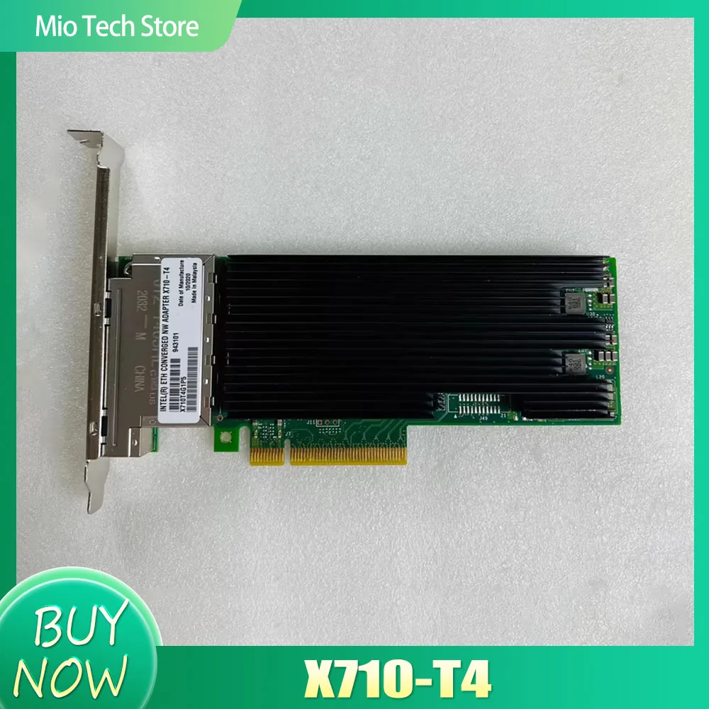 

For In-tel X710-T4 G1P5 10G quad port network card X710T4BLK quad port network card