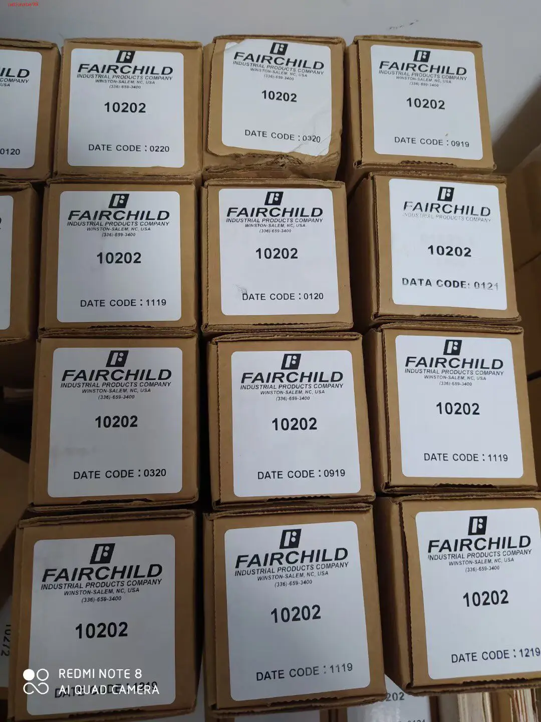 FAIRCHILD valves 10202, 10222, 10242, 10292, 10272B, 10282, 10273, 10272  Brand new, in stock