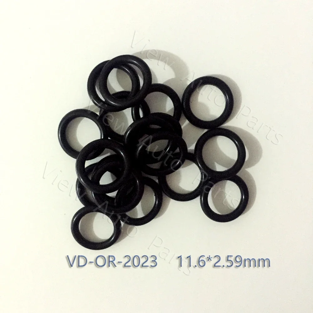 50pcs For Wide range of Injector FKM O'Rings ORings O Rings O-Rings Top Quality Fuel Injector Repair Service Kits OR-2023