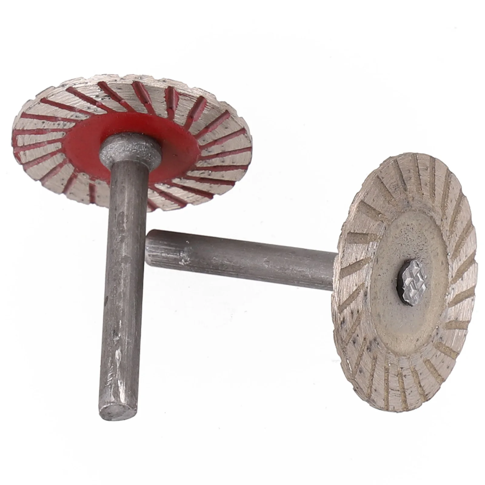 2 pezzi 6mm gambo lama per sega circolare legno metallo pietra dischi da taglio con mandrino casa fai da te utensili elettrici pezzi di ricambio per la sostituzione