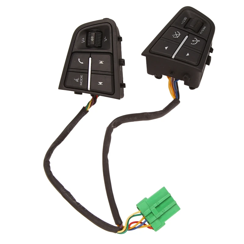 Volante per auto Pulsante Interruttore audio da crociera per Geely Atlas Boyue NL3 SU Proton X70 Emgrand X7 Sports 2016-2018