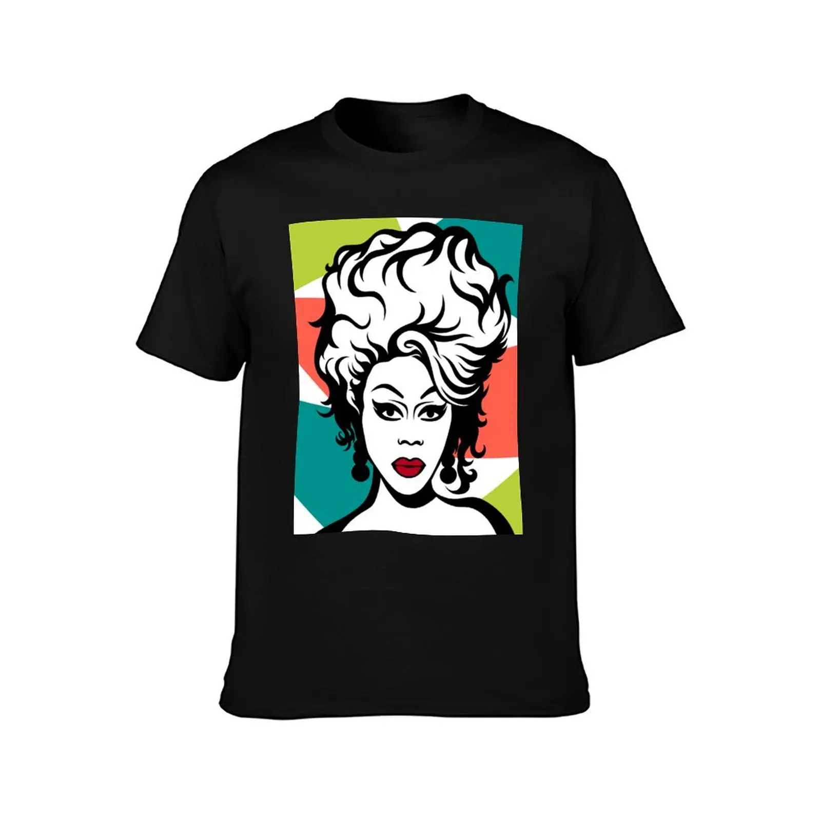 RuPaul Pop Art T-Shirt man t shirts for men casual T-Shirt