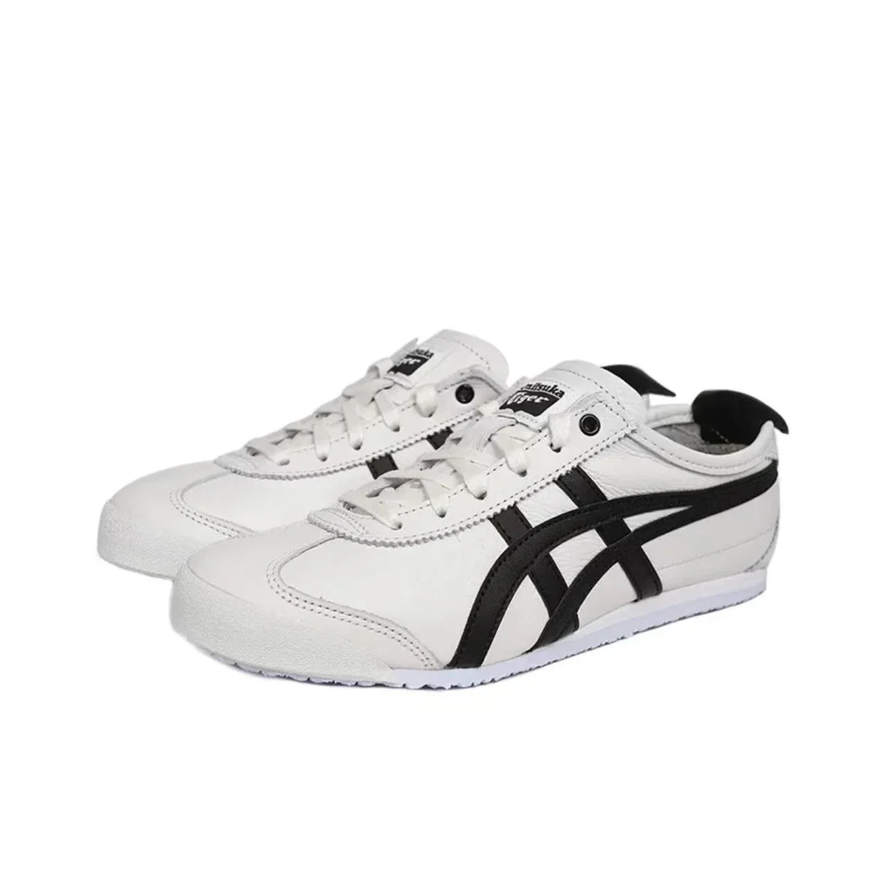 Onitsuka Tiger MEXICO 66-1 Men and Women Skateboarding Shoes Trainers with Shoelace Low-top Outdoor Sneaker