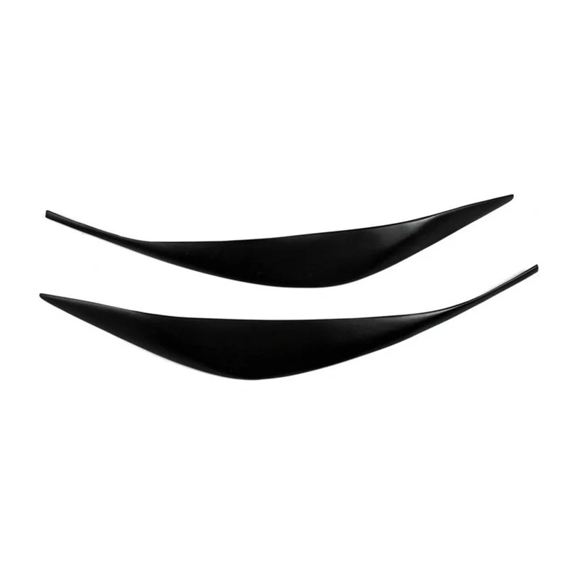 Car Front Headlight Eyebrow Head Light Eyelid Eyebrow Resin Trim Sticker For BMW F34 GT330 GT328 GT300 2016-2019