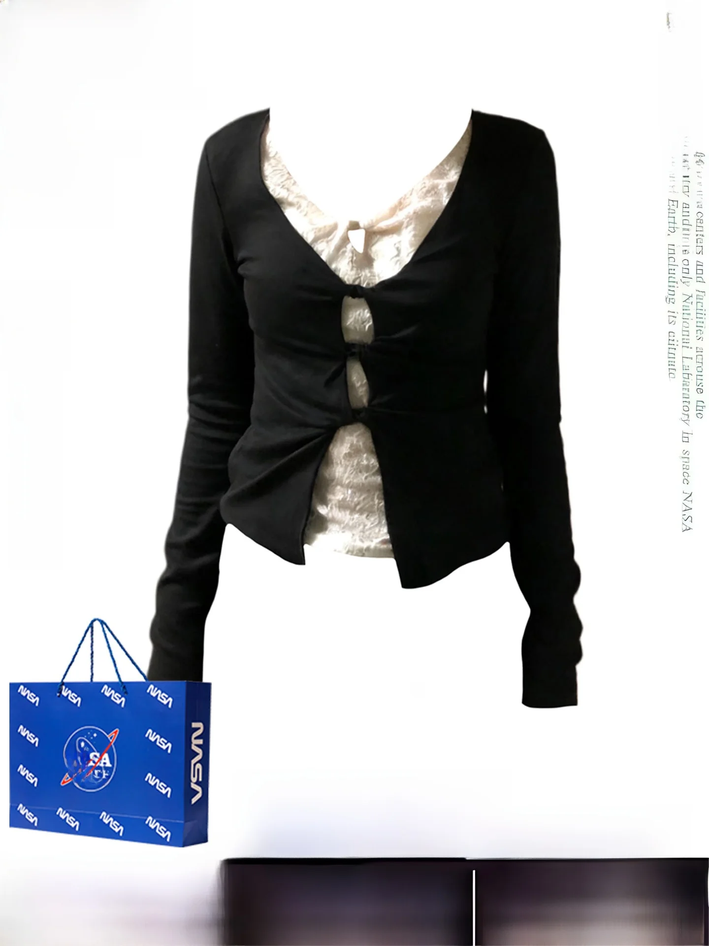 

Женская облегающая футболка с длинным рукавом и кружевными вставками, повседневный топ для похудения, новинка весенней коллекции, модная.