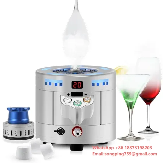 Edible Dry Ice Machine Small Dry Ice Block  Maker Cup  Cooler