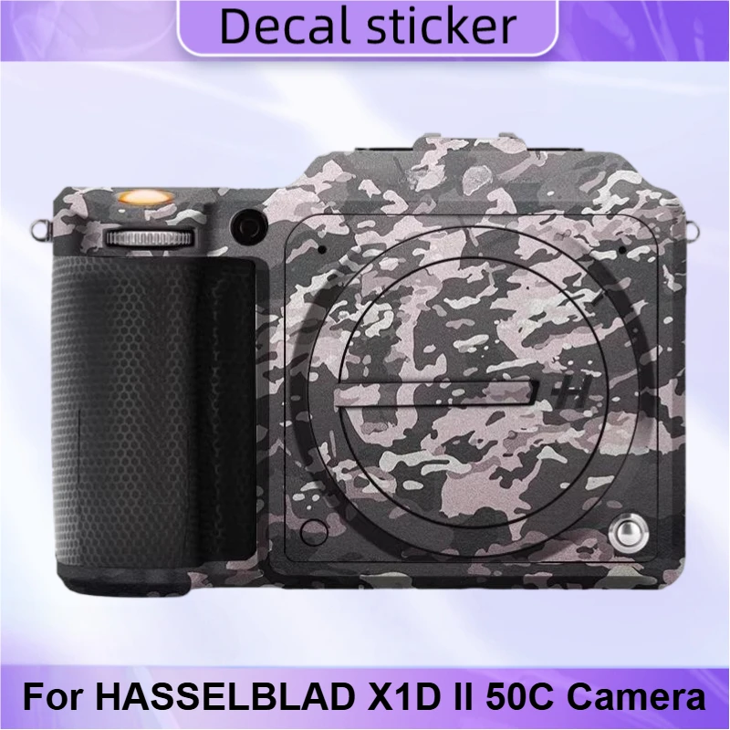 

Защитная виниловая пленка-наклейка для камеры Hasselblad X1D II 50C, защитное покрытие для корпуса камеры X1D 50 II x1d50cII