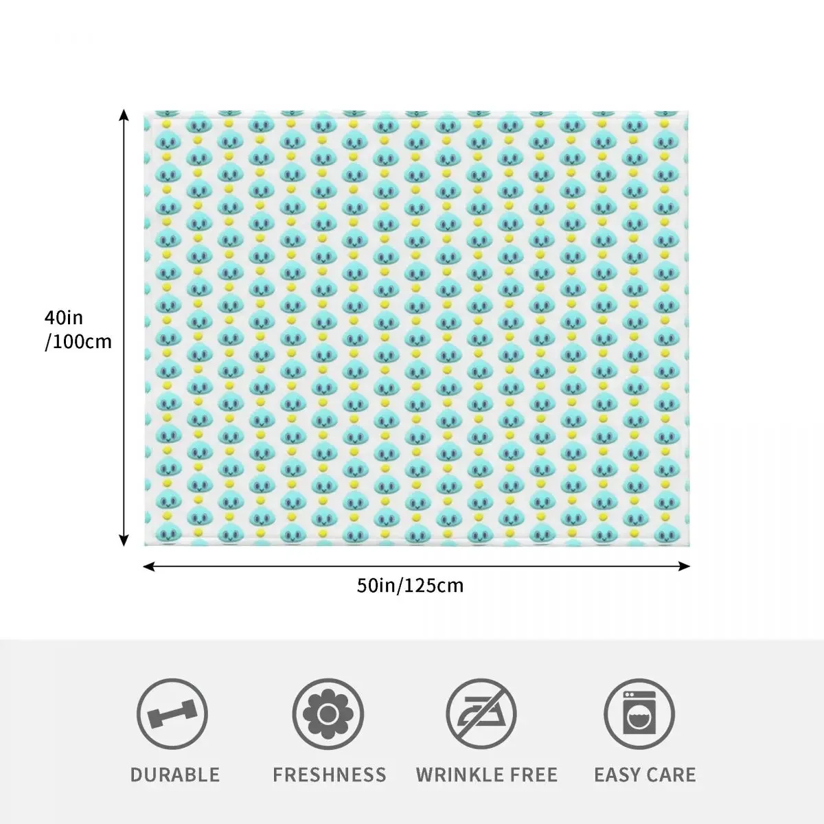 أفضل بطانيات بطانية رمي Boi لبطانيات رمي الزخرفية الفاخرة لنزهة الأطفال #4