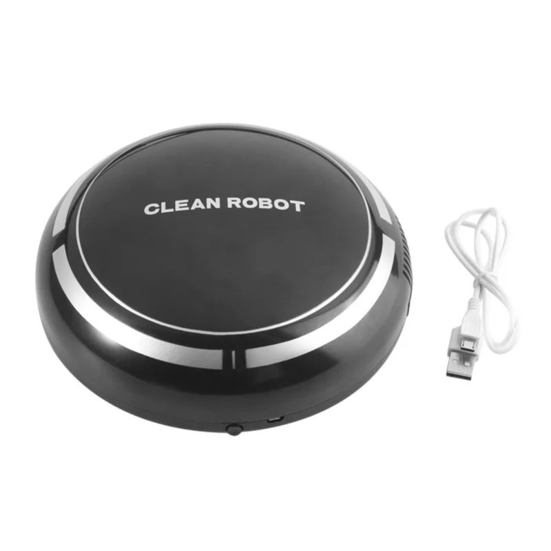 Dust Sweeping Machine, USB Rechargeable, Smart Robotic Floor Cleaner, Pet Hair & Dust Removal, Slim For Hard-To-Reach Areas