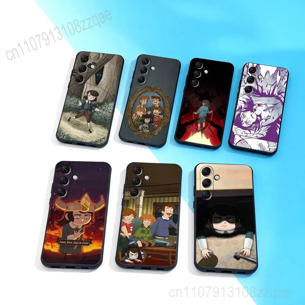 

2025 H-Haunted Hotel Phone Case For Samsung Galaxy A 73,72,51,53,52,71,22,5G,Note,J7,8,9 Soft Black Cover