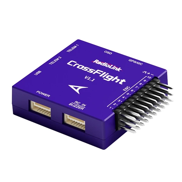 Radiolink Crossflight Flight Controller 2-12S 10CH PWM Uitgang Voor FPV Drone Helikopter Vliegtuig Auto Boot onderzeeër Radartracker