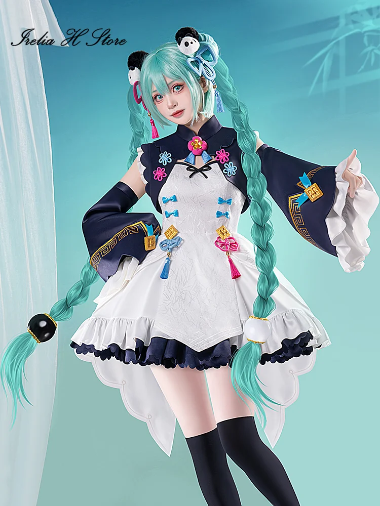 Irelia H Store Anime Lolita Dress, Vestido Panda Feminino, Fantasia Cosplay