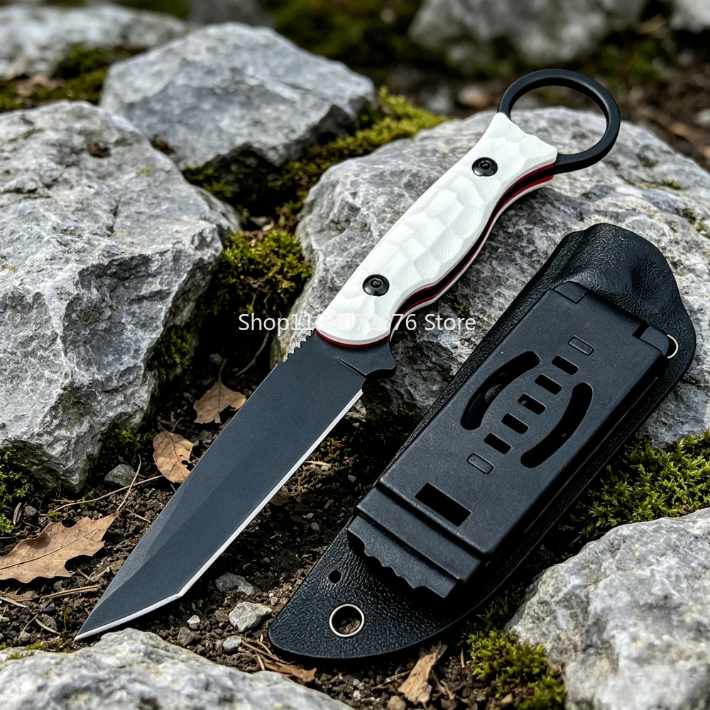 Camping Hiking Fishing Lightweight Knives Multi-purpose EDC Outdoor Fixed Knife Daily Cutter Rock Climbing Trekking Utility Tool