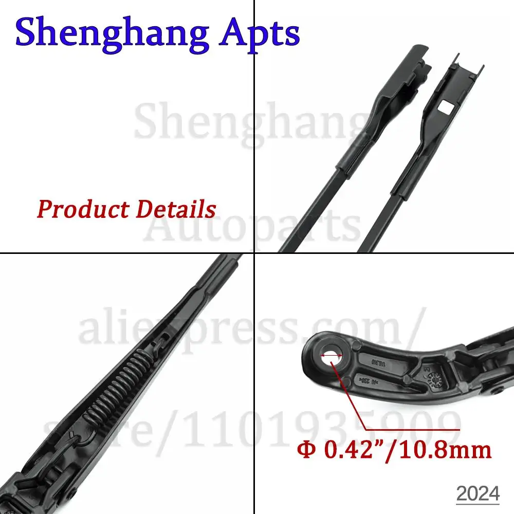 Right / Left Windshield Wiper Arm 8K1955408,8K1 955 408,8K1955407,8K1 955 407 For Audi A4 S4 Allroad A5 Quattro S5 RS5 2009-2016