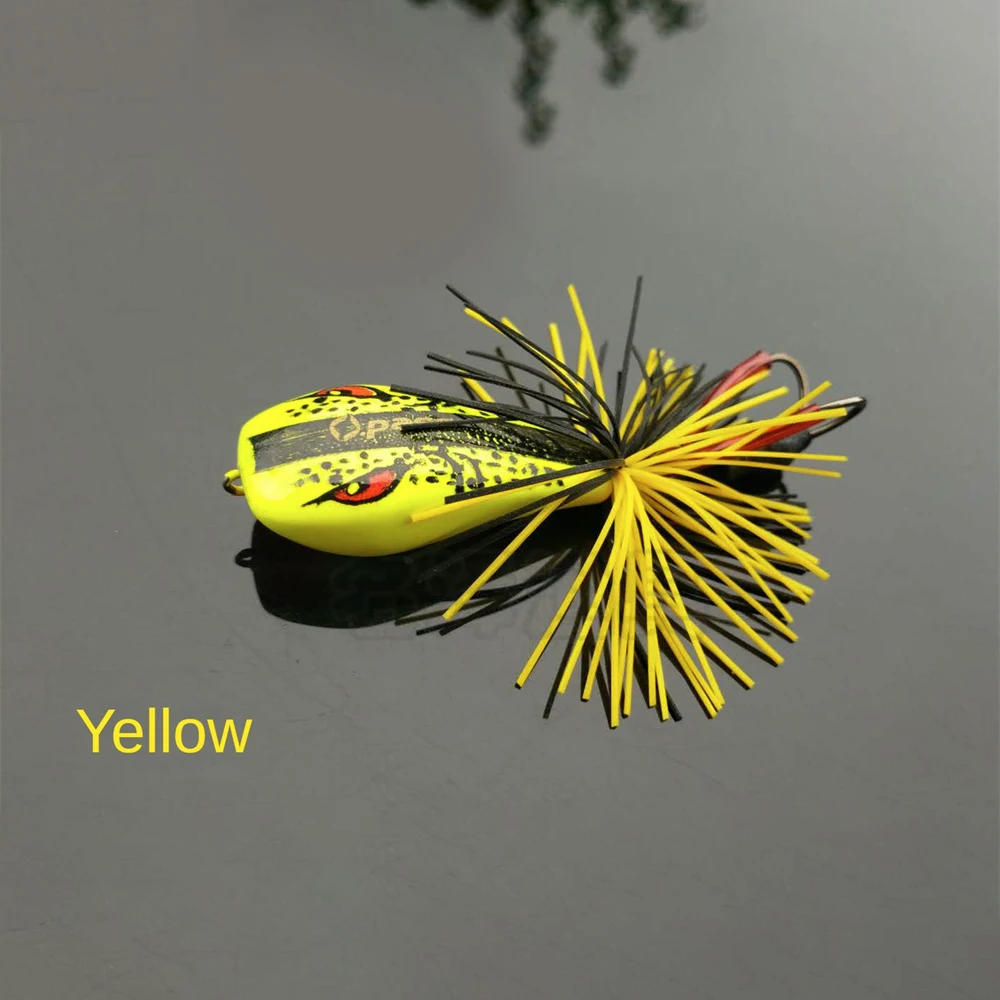 Frog-shaped Fake Bait 9g Throw Distance Brilliant Color Small And Smart Realistic Shape Luya Bait 5.5cm Clear Texture Fake Bait