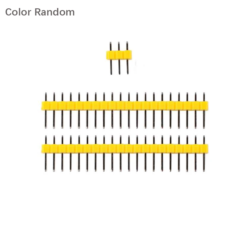 RCmall Pin Header Set per Raspberry Pi Pico 20pcs 20P 10Pcs 3P 2.54mm 0.1''