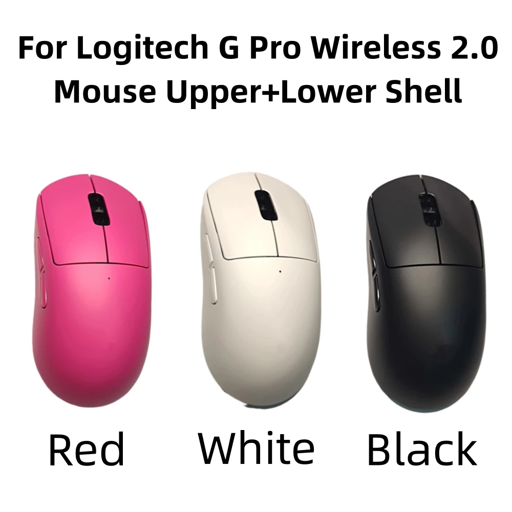 Mouse Outer Shell Case for Logitech G Pro Wireless 2.0 Mouse Repair Parts Replacement Accessory Mouse Upper+Lower Shell