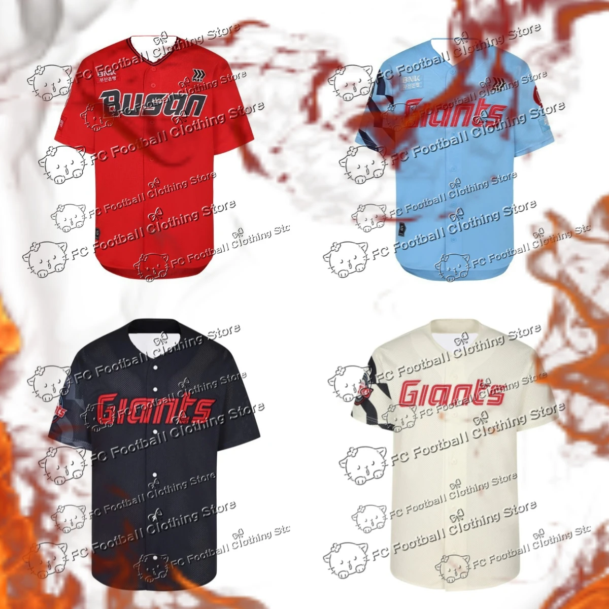 2025 nuevo estilo de llegada Lotte Giants réplica Jersey de béisbol hombre mujer Casual camisa deportiva ropa de moda KBO
