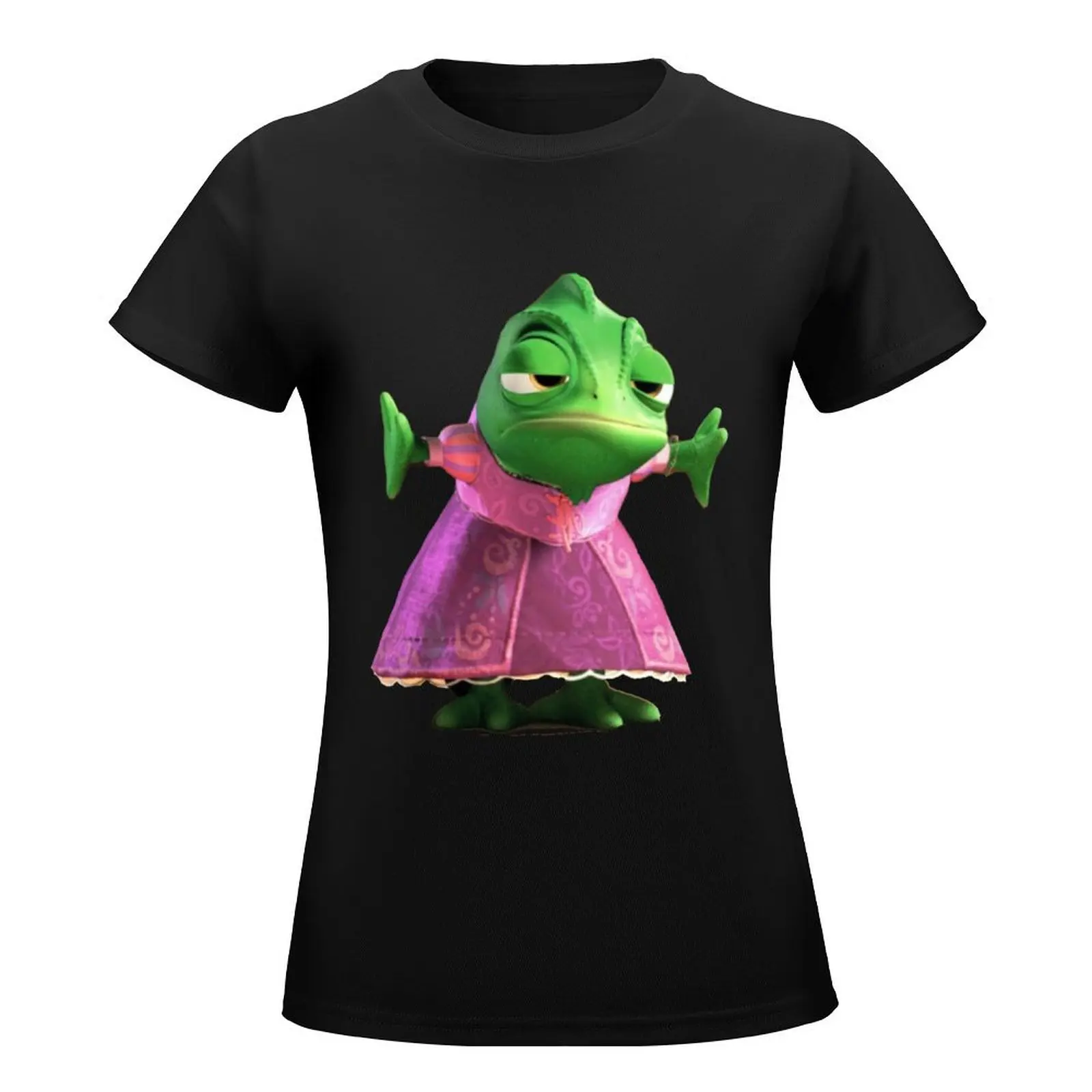 Pascal Tangled T-Shirt cute tops korean fashion Female clothing summer clothes Woman clothes