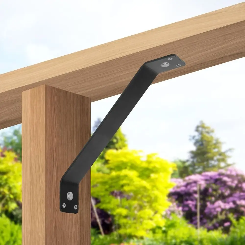 

Прочный металлический опорный кронштейн 45. ° Утолщенный армирующий стержень Внутренний кронштейн Укрепляющий угловой кронштейн Структурная жесткость