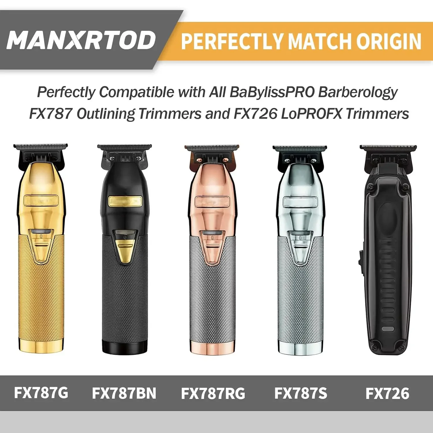 FX707Z professional Blade Compatible with Babyliss Trimmer Blade