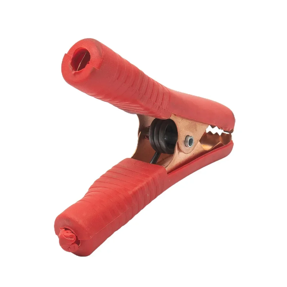 1 Piece/2 Pieces Clip 100A Battery Charger Car Copper Crocodile Clamps Heavy Duty Iron-plated Copper High Quality