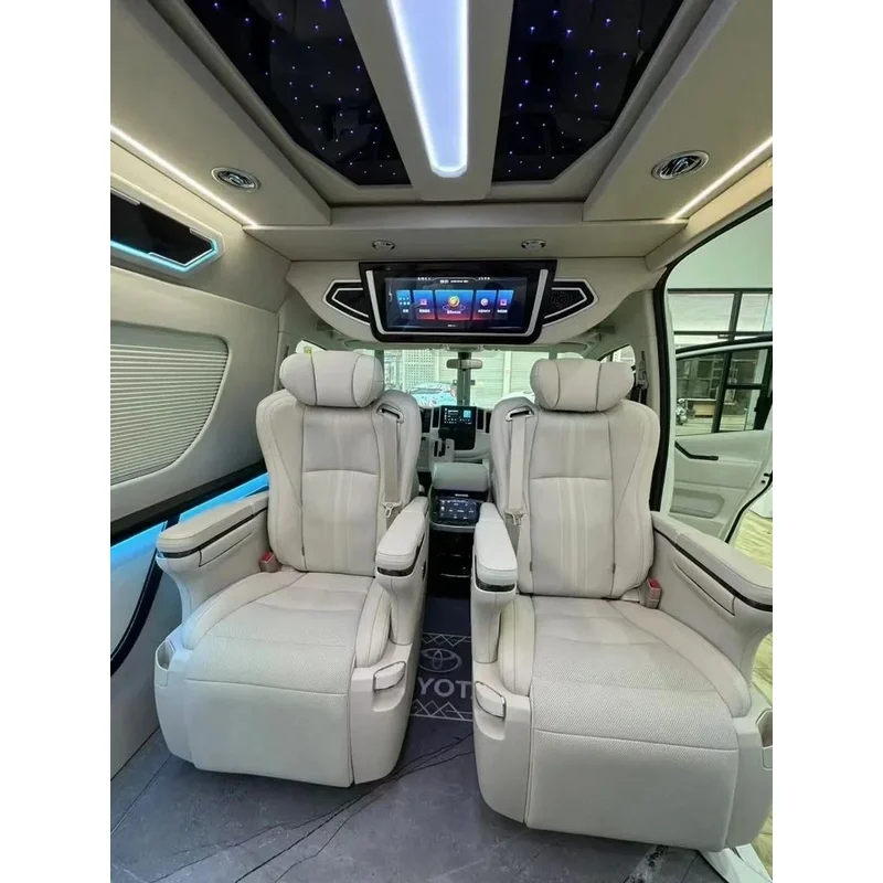 Durable Luxury VIP Adjustable Car Seat Chair For Hiace Mini Bus Interior Upgrade