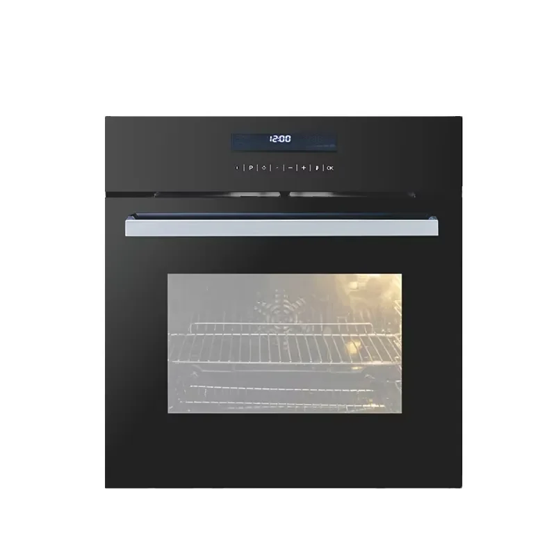 Convection Oven Electric Oven Built in 70L Black Glass Steam Oven OEM Manufacturer Supplier