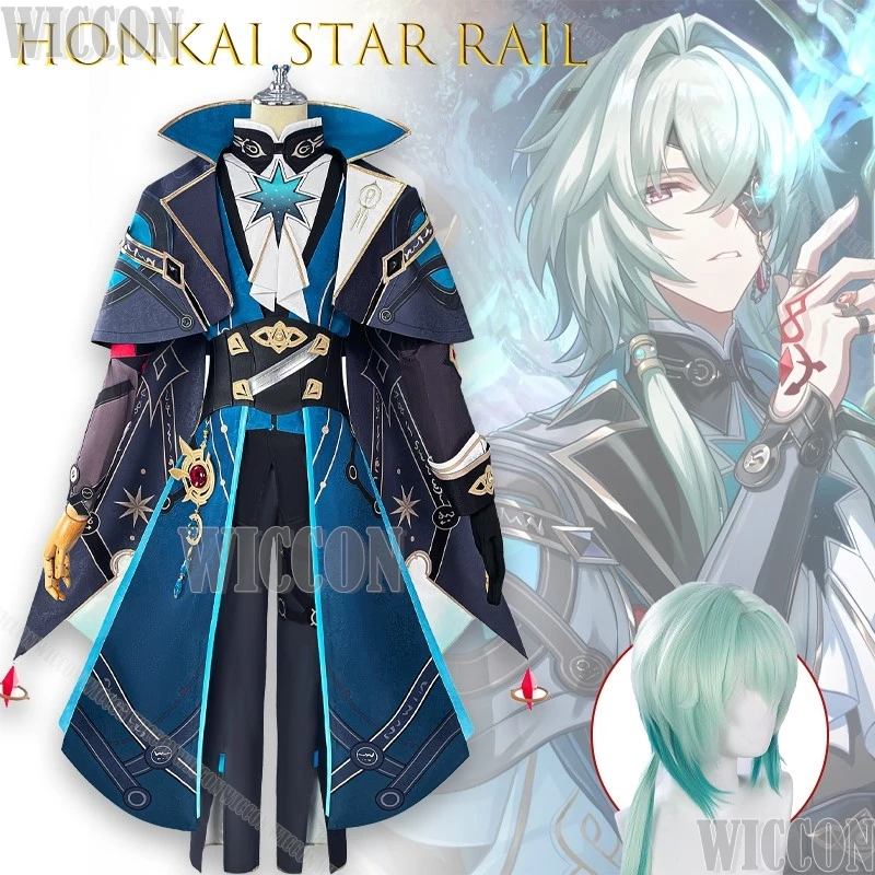 هونكاي ستار السكك الحديدية Anaxagoras تأثيري حكيم لعبة أنيمي المثقوبة تأثيري الزي أمفوريوس هالوين الزي لعب الأدوار #1